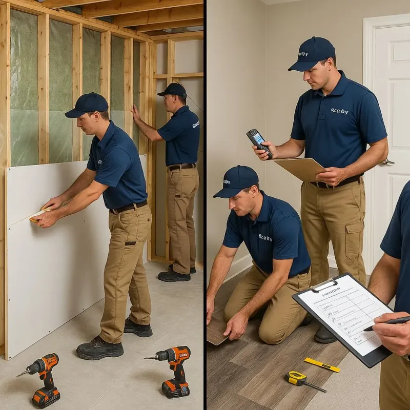 Repairs and Reconstruction process in Bellmawr, NJ