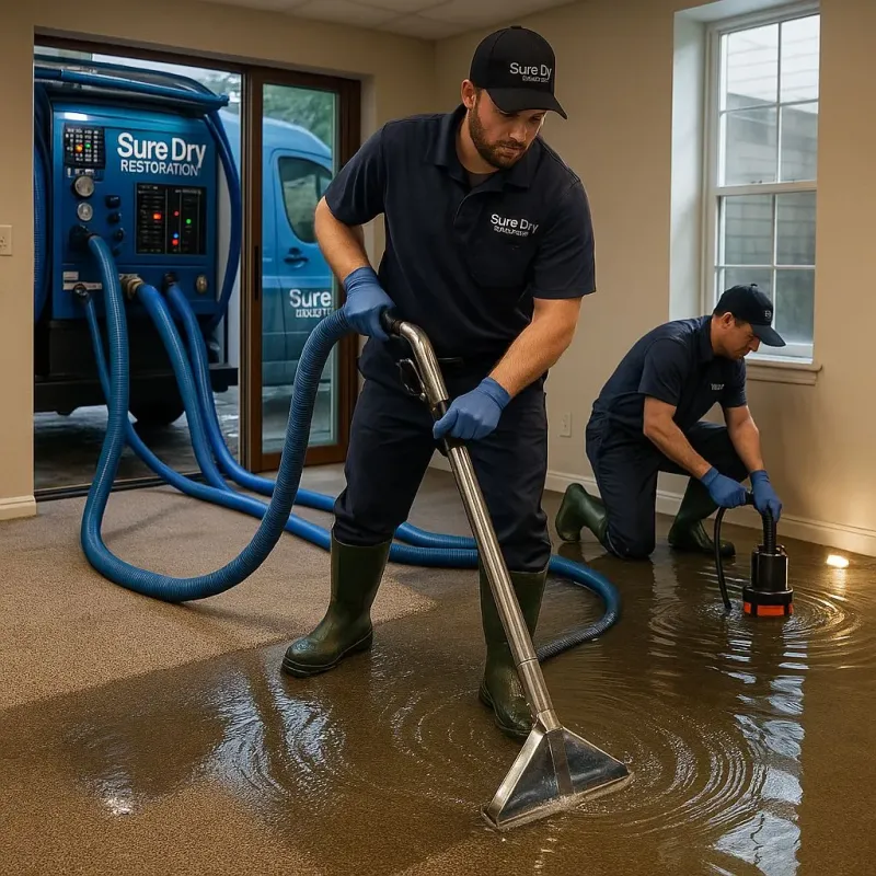 Water Extraction and Removal process in Bellmawr, NJ